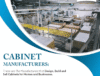 Cabinet Manufacturers