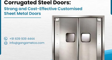 Corrugated Steel Doors: Strong and Cost-Effective Customised Sheet Metal Doors